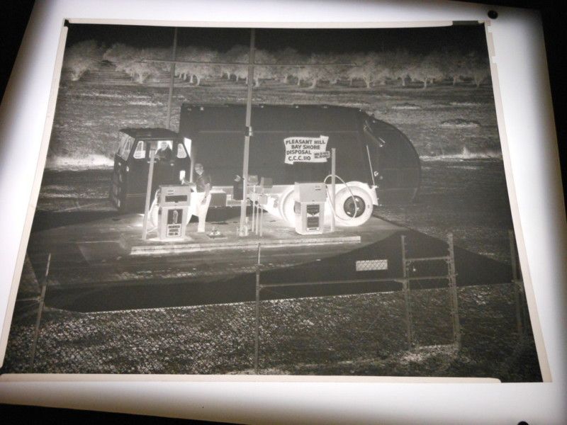 1965 GAS ADVERTISING NEGATIVE #04 RICHFIELD WI TRUKSTOP  