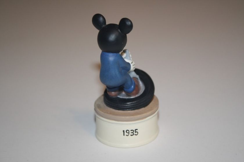 Mickeys Service Station Lenox Thimble Collection NEW in Box  