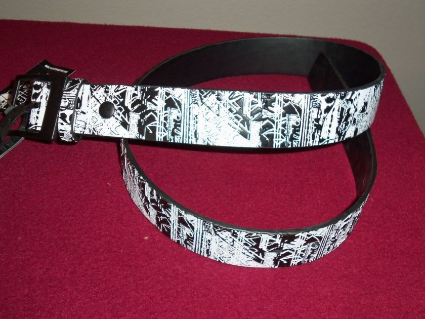 METAL MULISHA IMAGE GRAPHIC BUCKLE  BELT Helmet/Skull Logo graphics 