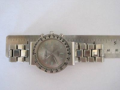 Fondini Stainless Steel Mens Wristwatch 8.5 Band NWOT  