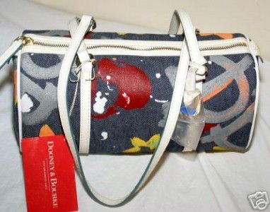 DOONEY AND/& BOURKE Splash Barrel Bag NEW W TAGS  