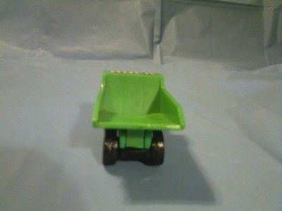 This MAISTO 2003 MARVEL THE INCREDIBLE HULK DUMP TRUCK TOY is in VERY 