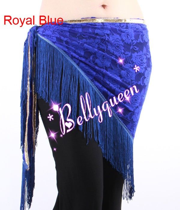 New Belly Dance Costume Hip Scarf Lace Belt 9Colours  