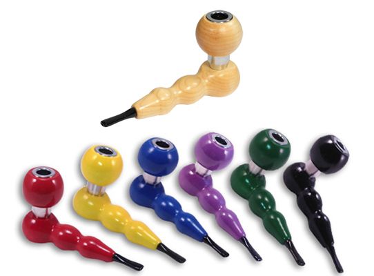 brand new vaporgenie classic portable pipe yellow color made in usa