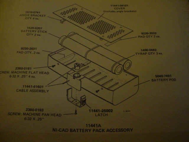   car battery. I used this when I took pictures of the 3810a self test