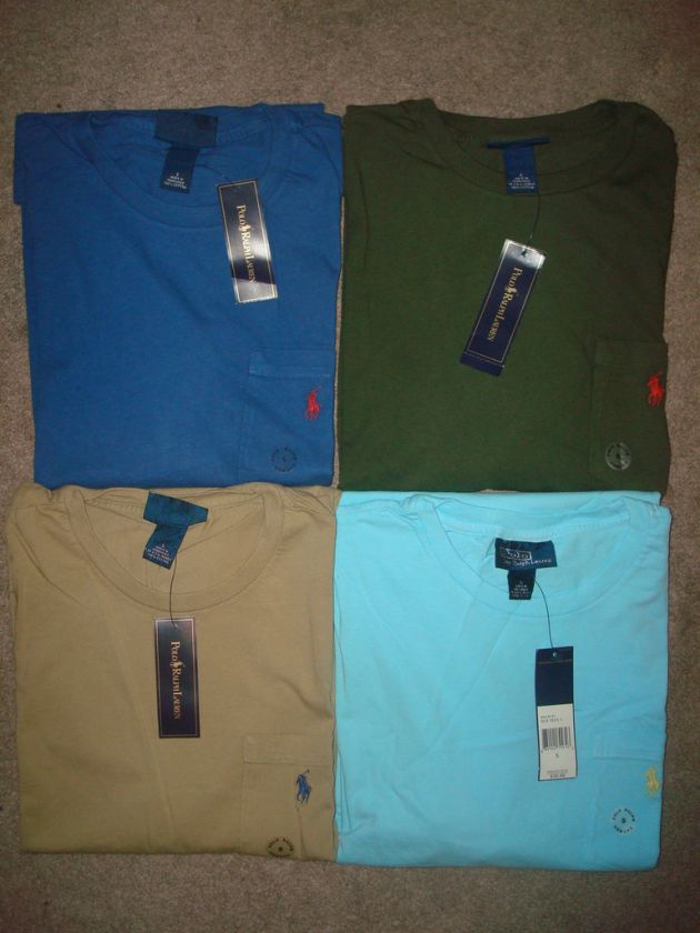 RALPH LAUREN CLASSIC FIT POLO POCKET T SHIRT SIZESMALL  