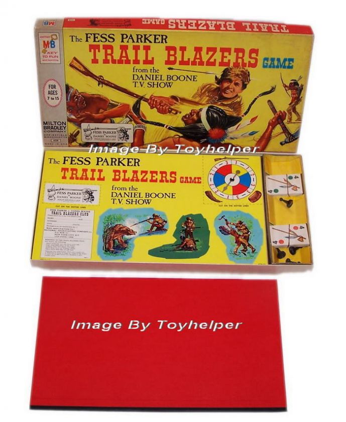 DANIEL BOONE TRAIL BLAZERS UNUSED BOARDGAME VINTAGE 64  