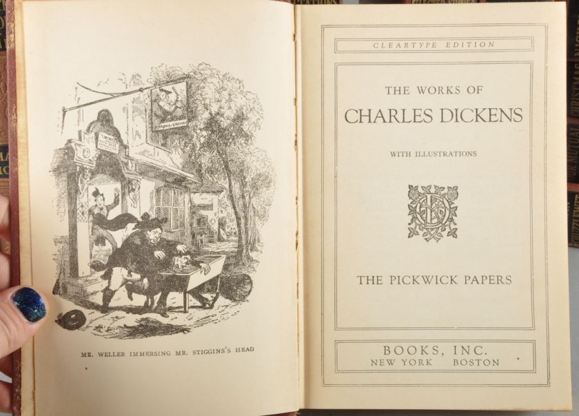   THE WORKS OF CHARLES DICKENS Cleartype Edition Books Inc.  