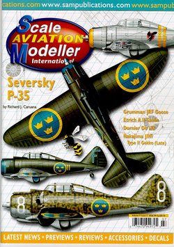 SCALE AVIATION MODELLER V9 N5 WW2 SWEDEN SVENSKA FLYGVAPENT USAAC 