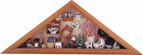 Reutter Porcelain Miniature Attic Shadowbox  