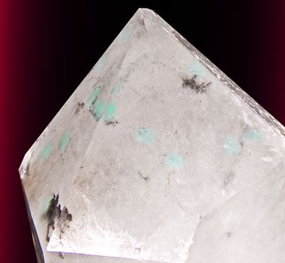 Turquosie AJOITE in QUARTZ Crystal Messina S.Africa  