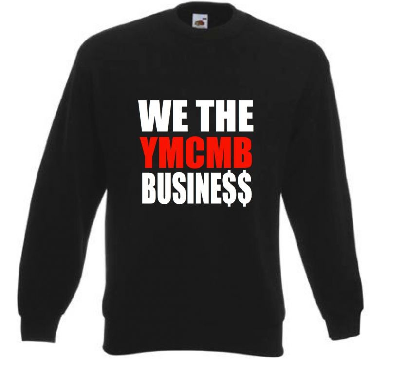   YMCMB BUSINE$$ SWEATSHIRT YMCMB JUMPER NEW DESIGN FREE UK P+P  