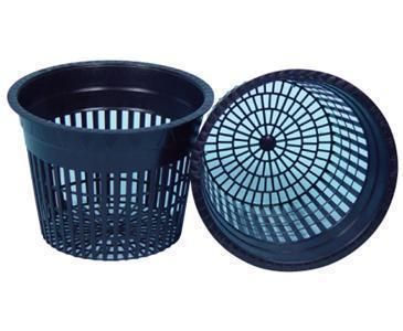 QTY 10) 3.75 INCH MESH NET POT CUP HYDROPONICS AERO  