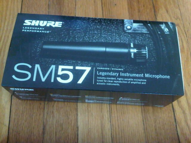 SHURE SM 57 MICROPHONE   BRAND NEW 5 PACK  