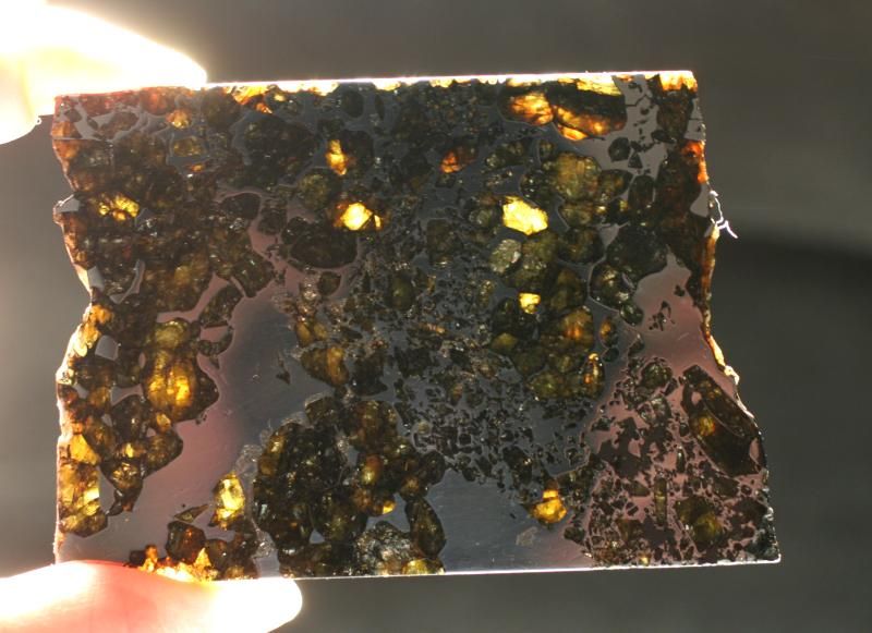 RICH PALLASITE & MESOSIDERITE METEORITE SEYMCHAN 114g  