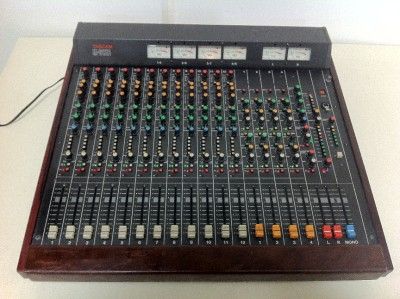 Vintage Tascam M 312B 12 Channel Studio Mixing Board EQ M312B  