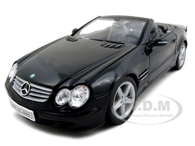 MERCEDES SL 500 SL500 CLASS BLACK CONVERTIBLE 118  