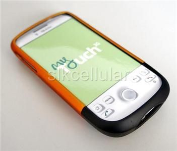 NEW HTC MYTOUCH 3G HARD CASEORANGE/SILV/RED/BLUE BLK  