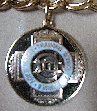 EARLY 20th CENTURY g.f.NURSE CHARM BRACELET *rare*  