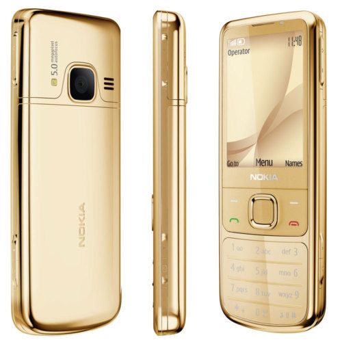 Nokia 6700 Classic Gold GSM GPS 5MP 3G  MP4 4GB card  