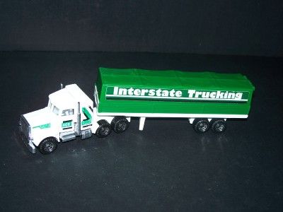   1981 MATCHBOX CONVOY TRUCK INTERSTATE TRUCKING WHITE NM  