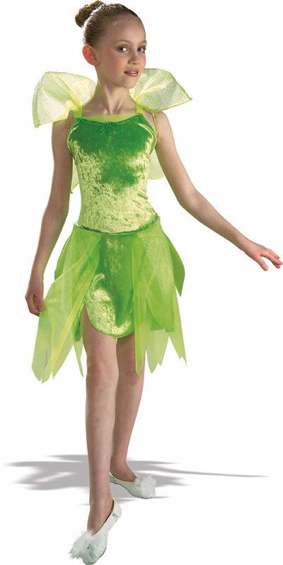 TINKERBELL GIRLS SIZE LARGE 12 14 HALLOWEEN COSTUME  