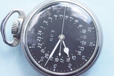   HAMILTON 22 JEWEL 4992B AUTHENTIC MILITARY POCKET WATCH SN4C124608