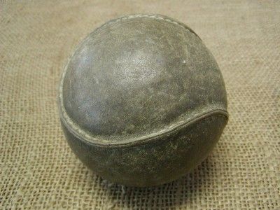 Vintage Leather Softball  Baseball Antique Sports Old  