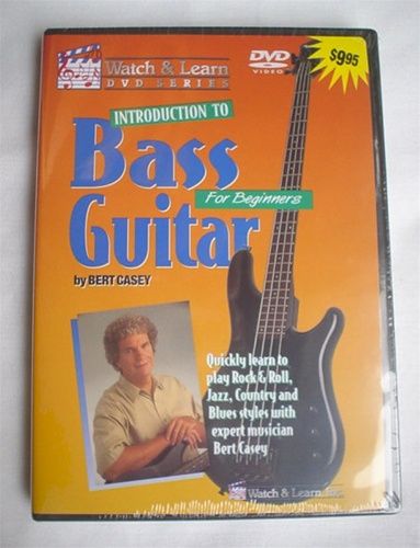 Watch & Learn Bass Guitar How to Play Lessons DVD  