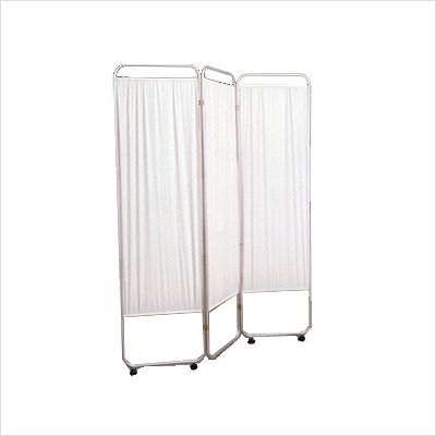 Presco Webber Standard 3 Panel Privacy Screen & Casters  