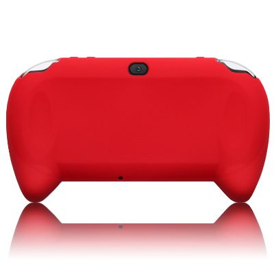 SILICONE SKIN / CASE FOR SONY PSP VITA   RED  