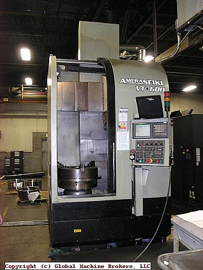 Amera Seiki Model VT 600 Vertical Turning Center  