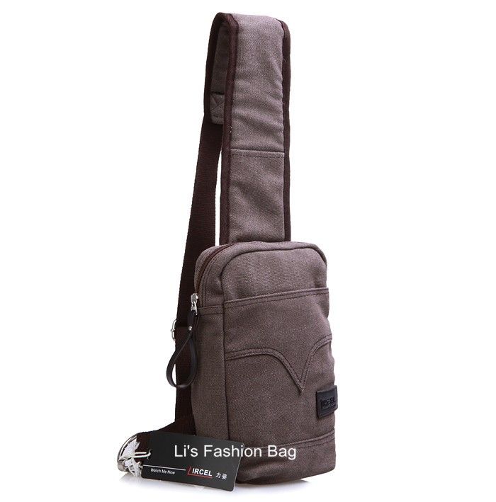 New Mens Casual Mens Canvas Shoulder Bag 2023  