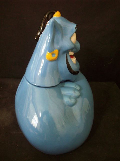 WALT DISNEY ALADDIN GENIE BUST COOKIE JAR #A2662  