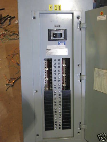 Siemens FXD63B150 Main Breaker 277/480V 3PH Panelboard #E33  