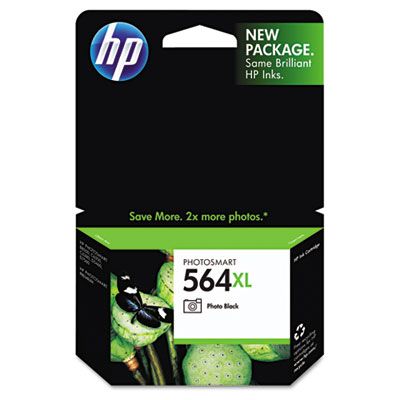 OEM HP 564XL CB322WN Photo Black Ink Cartridge H. Yield  