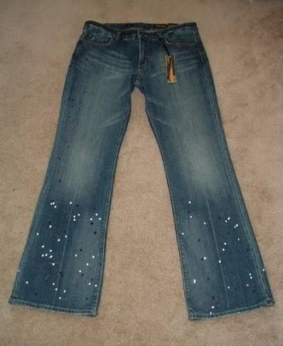 NWT Express MIA Slim Boot High Rise Denim Jeans 12 $88  