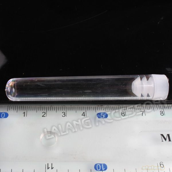 5pcs White Test Tube / Plastic Wish Bottles DIY D353  