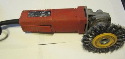 Milwaukee 4.5 paddle trigger grinder sander  