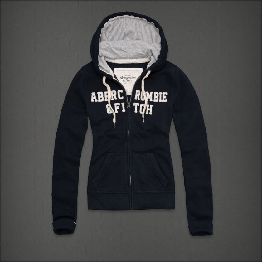   New Womens Abercrombie & Fitch By Hollister Hoodie Jumper April  