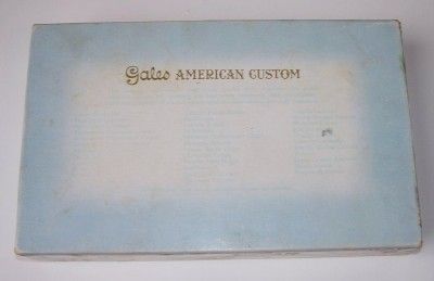Vintage GALES AMERICAN CUSTOM CANDY BOX Frontier, Civil War, Colonial 