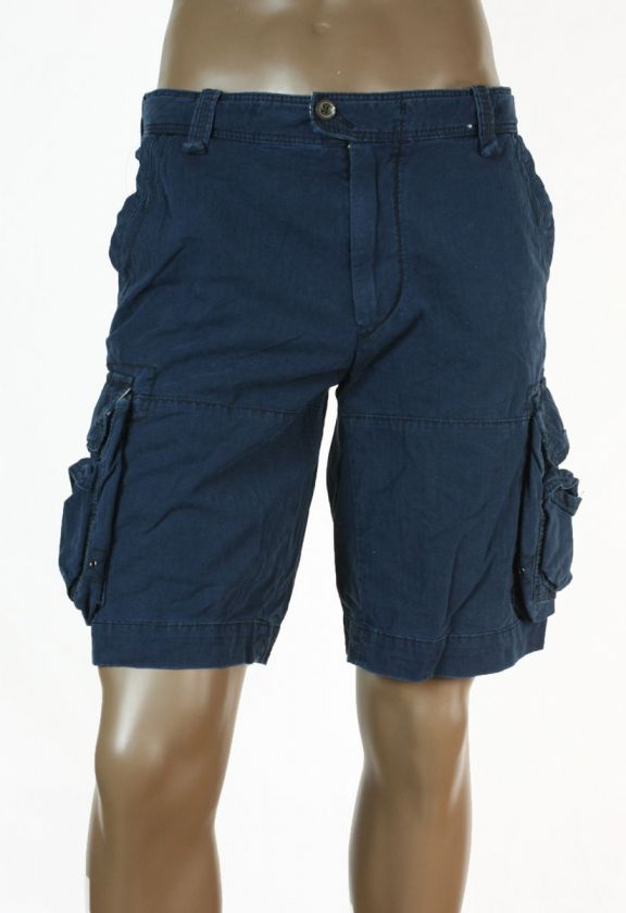 NEW POLO RALPH LAUREN NAVY LITCHFIELD DRAWSTRING CARGO SHORTS  