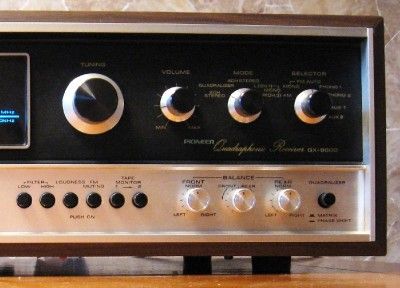 72 Pioneer QX 8000 AM/FM Quadraphonic/Stereo Receiver Clean/Working 