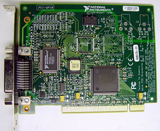 National Instruments NI183619B PCI GPIB 183617G 01 Card  