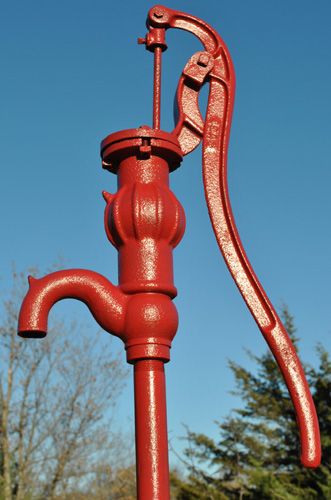 Red Jacket Davenport IA Cast I Hand Water Well Pump  