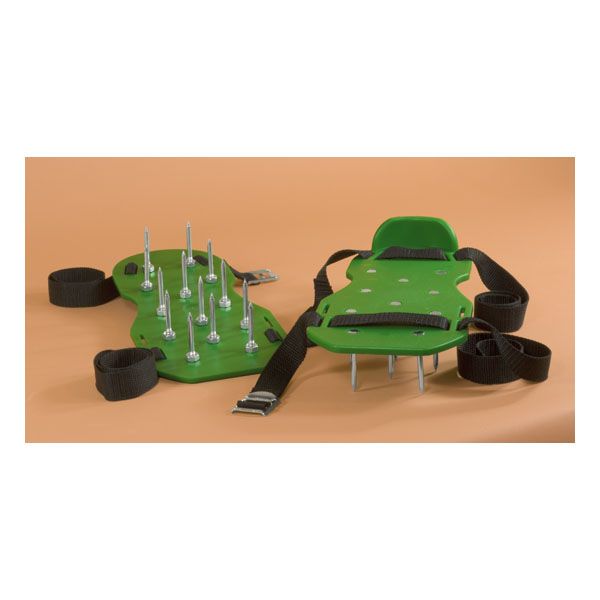 lawn aerator sandals get your workout while aerating your lawn sandals 