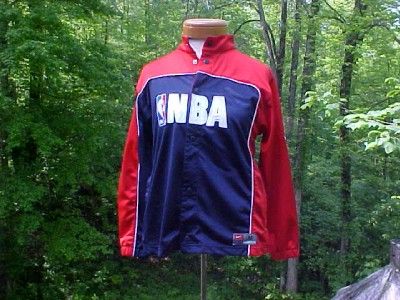 RARE VINTAGE NIKE NBA WARMUP JACKET SAMPLE MEDIUM  