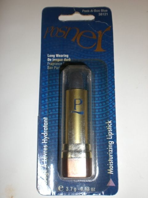 POSNER MOISTURIZE LIPSTICK PEEK A BOO BLUE 38121 .13oz  