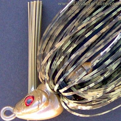 Bassdozer Alabama Jig ~ 1/2 oz ~ Watermelon  