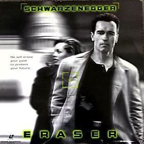 ERASER Laserdisc Arnold Schwarzenegger  